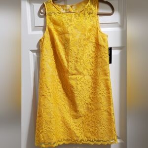 Donna Morgan Sunflower Lace Dress